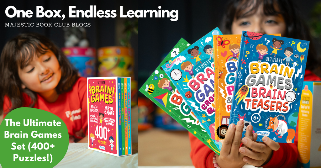 Brain Boosting Activity Books for 6+ Year Old Kids