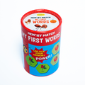 Memory Match Game: My First Words β 24 Durable Cards, 12 Word-Themed Pairs, Brain-Boosting Educational Game for Early Learners, Toddlers, and Families