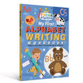 My First Alphabet Writing Workbook for Children | Trace & Practice Series | Trace & Write Capital Letters, Small Letters, Words with Vowel Sounds & Simple Sentences | Early Writing Practice Book | 64 Pages | Ages 3-6