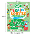 Brain Booster Activity Book for Children Age 5+| 250 Engaging Brain Booster Activities to Enhance Focus and boost Problem-Solving Skills | Fun Learning