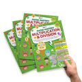 Multiplication & Division Maths Activity Book for Kids | 120+ Engaging Activities | Fun Characters & Colourful Images | Skill Booster Activities for Children Age 6+ | Learn, Play Everyday