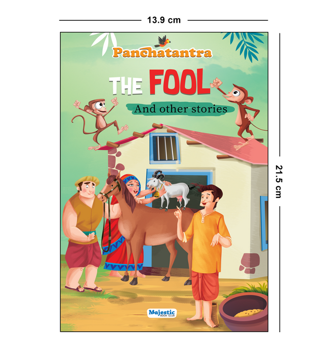 Panchatantra Story Books for Kids | Set of 8 Books | English Short Stories with Colourful Pictures - 3 Years to 10 Years Old Children | Bedtime Children Story Book