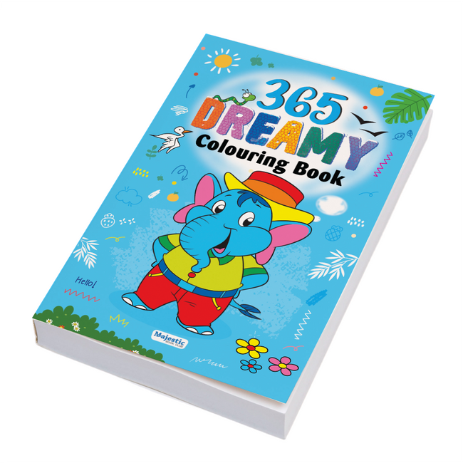 365 Dreamy Colouring Book for Kids | Jumbo Colouring Book for Children Ages 3-7 | Ideal for Little Artists & Group Activities