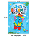 365 Dreamy Colouring Book for Kids | Jumbo Colouring Book for Children Ages 3-7 | Ideal for Little Artists & Group Activities