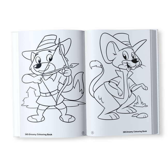 365 Dreamy Colouring Book for Kids | Jumbo Colouring Book for Children Ages 3-7 | Ideal for Little Artists & Group Activities