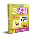 Bright Brain 3 Letter Words Puzzle - Learn to Spell 20 Three Letter Words 60 Pieces- Beautiful Colorful Pictures Age 4+ Gift Box