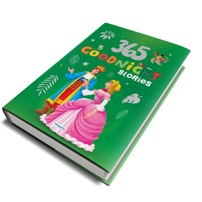 365 Goodnight Stories for Kids Age 3+ (Illustrated) | English Short Stories with Colourful Illustrations | Bedtime Story Book | Read Aloud to Infants & Toddlers