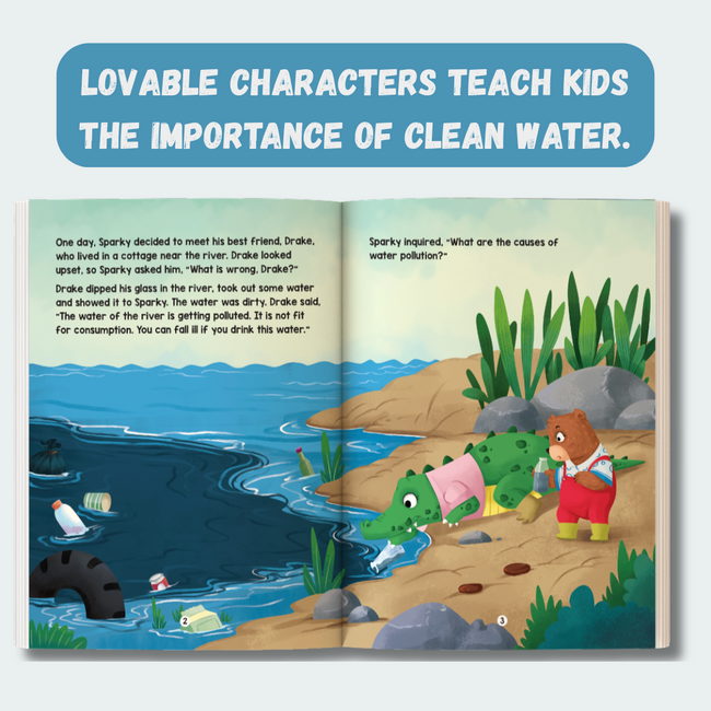 Little Green Defenders (Illustrated) - Collection of 10 Books | Educational Story Books for Children by Majestic Book Club
