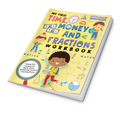 My First Time Money and Fractions Workbook for Kids | Telling Time, Analog & Digital Clocks, Comparing Fractions & Counting Money | Math Practice Activity Book for Children | Ages 5+