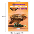 121 Reptiles, Insects & Birds Facts Book for Kids Ages 8+ | Educational Paperback with Colourful Images & Bold Text | 121 Curious Facts for All Ages by Majestic Book Club