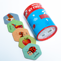 Memory Match Game: My First Words β 24 Durable Cards, 12 Word-Themed Pairs, Brain-Boosting Educational Game for Early Learners, Toddlers, and Families