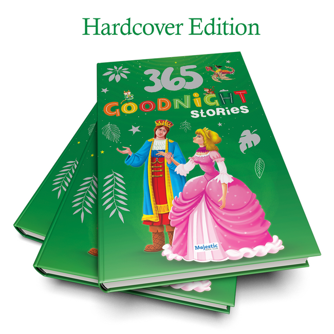 365 Goodnight Stories for Kids Age 3+ (Illustrated) | English Short Stories with Colourful Illustrations | Bedtime Story Book | Read Aloud to Infants & Toddlers