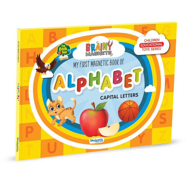 Brainy Magnets My First Magnetic Book Of Alphabet CAPITAL Letters