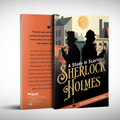 Sherlock Holmes Complete Novel Collection | The Hound of the Baskervilles, The Sign of the Four, A Study in Scarlet and The Valley of Fear | Set of 4 Sherlock Holmes Novels with Bookmarks | Gift Box of Unabridged Editions