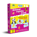 Bright Brain Animals Family Food Puzzle - 20+ Piece Jigsaw Puzzle for Preschoolers, Educational Toy for Learning Animals Family Food, Gifts for Kids Ages 3 to 6