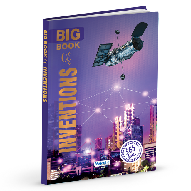 365 Big Book of Inventions Facts Book for Kids Ages 8+ | Educational Encyclopedia for All Ages | 365 Facts for 365 Days | Colourful Images and Bold Text for Easy Reading | Hardbound with Premium Art Paper