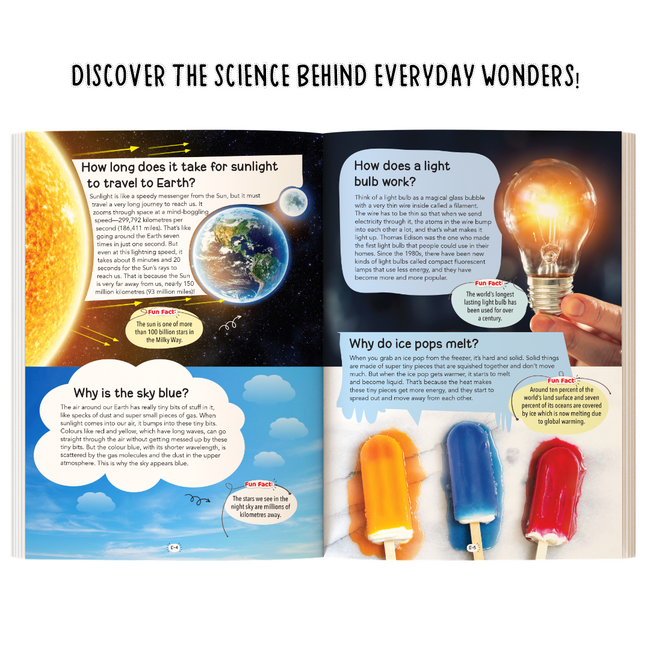 365 Big Book of Science & Technology Facts Book for Kids Ages 8+ | Educational Encyclopedia β Hardbound with Premium Art Paper β 365 Facts for 365 Days β Colourful Images and Bold Text for Easy Reading β Educational Encyclopedia by Majestic Book Club