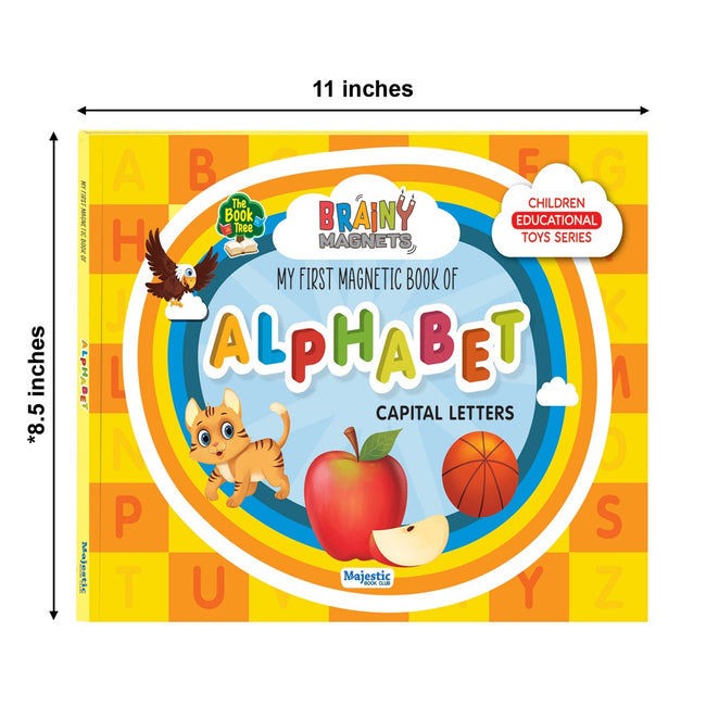 Brainy Magnets My First Magnetic Book Of Alphabet CAPITAL Letters