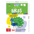 Bright Brain Birds 20+ Piece Jigsaw Puzzle for Preschoolers, Educational Toy for Learning Different Birds, Gifts for Kids Ages 3 to 6