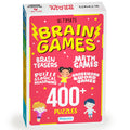 400+ Brain Boosting Activity Book for 6+ Years Old Kids | Set of 4 book - 400+ activities with Maths Games, Brain Teasers, Puzzle & Logical Reasoning, Crosswords & Word Games