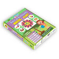 Bright Brain Bugs and Blossoms Match and Play Game, 8 Flowers 32 Bug Cards, Sorting Color Matching Toy