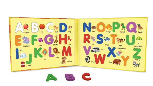 Brainy Magnets My First Magnetic Book Of Alphabet CAPITAL Letters