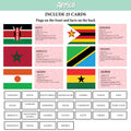 My First 100 Illustrated Flashcards: Continents - Explore continents, countries, flags, capitals, currencies, languages, and cultural facts.