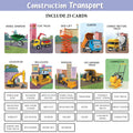 My First 100 Illustrated Flashcards: Transport - Embark on exciting Journeys with Colourful Illustrations of Land, sea, and air Transport, Sparking Imagination and Early Learning in Toddlers.