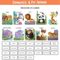 My First 100 Illustrated Flashcards: Animals - Explore The Animal Kingdom with Vibrant Illustrations, Fostering Early Learning and Curiosity in Toddlers.