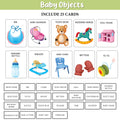 My First 100 Illustrated Flashcards: Professions, Opposites, Baby Objects and Things Around Us - Delightful Illustrations and Well-Labelled Words, Inspiring Toddlers' imaginations.| Best for Gifting