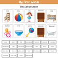 My First 100 Words: Illustrated Flashcards for Early Language Skills and Vocabulary Enrichment| Best for Gifting