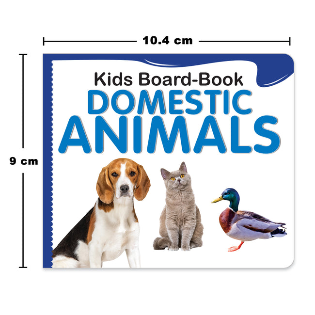 Early Learning Board Book Set for Kids Ages 1+ | 5 Book Set for Toddlers | Shapes & Colours, Birds, Domestic Animals, Wild Animals, and Vehicles | Gift for 1+ Year Old Boys and Girls | Educational Picture Board Books