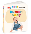 My First Book of Human Body | Early Learning Board Book for kids Ages 2+ | First Human Body Picture Book for Toddlers