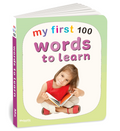 My first 100 Words to learn | Early Learning Board Book for Kids Aged 2+ | 100 Everyday Words