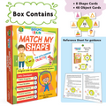 Bright Brain Match My Shape | Shape Recognition & Sorting Matching Game for Kids
