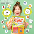 Bright Brain Match My Shape | Shape Recognition & Sorting Matching Game for Kids