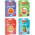 My First 100 Illustrated Early Learning Flash Cards :Food we eat, Vegetables,Fruits, Food we eat | Best for Gifting