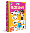 Bright Brain Professions Puzzle - Discover & Match 40 Profession Pieces – Fun Educational Toy for Kids Age 3+ - Gift Box by Majestic Book Club