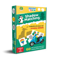 Bright Brain Shadow Matching 60 (30 Sets) Piece Jigsaw Puzzle for Preschoolers, Educational Toy for Learning Matching Pictures with It's Shadow, Gifts for Kids Ages 3 to 6