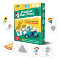 Bright Brain Shadow Matching 60 (30 Sets) Piece Jigsaw Puzzle for Preschoolers, Educational Toy for Learning Matching Pictures with It's Shadow, Gifts for Kids Ages 3 to 6