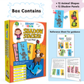 Bright Brain Shadow Stacker Animal Matching Game | Shadow Recognition Sorting Puzzle for Kids