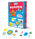 Bright Brain Shapes Puzzle - Learn & Recognise Shapes with 40 Puzzle Pieces – Engaging Activity for Kids Age 3+ - Gift Box by Majestic Book Club