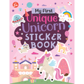 My First Unique Unicorn Sticker Book | Magical Unicorn Activity Book for Kids Ages 3+, Includes 4 Sheets of Stickers