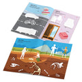 My First Sticker Book Set of 4 - Dinosaurs, Words, Professions & Travel - Early Learning Sticker Activity Books for Kids Ages 3+