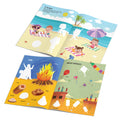 My First Sticker Books - Forest Fun, Space, Experiences and Festivals (Set of 4 Books) - Activity Books for Kids with Stickers - Age 3+
