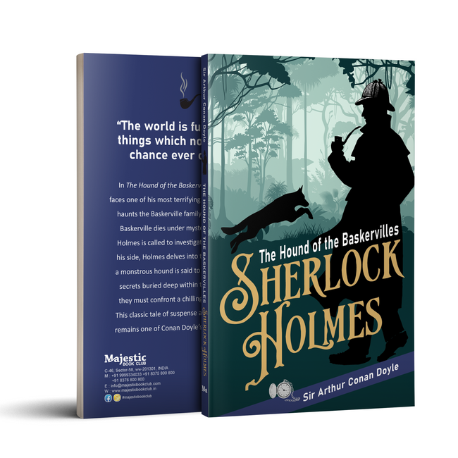 Sherlock Holmes Complete Novel Collection | The Hound of the Baskervilles, The Sign of the Four, A Study in Scarlet and The Valley of Fear | Set of 4 Sherlock Holmes Novels with Bookmarks | Gift Box of Unabridged Editions