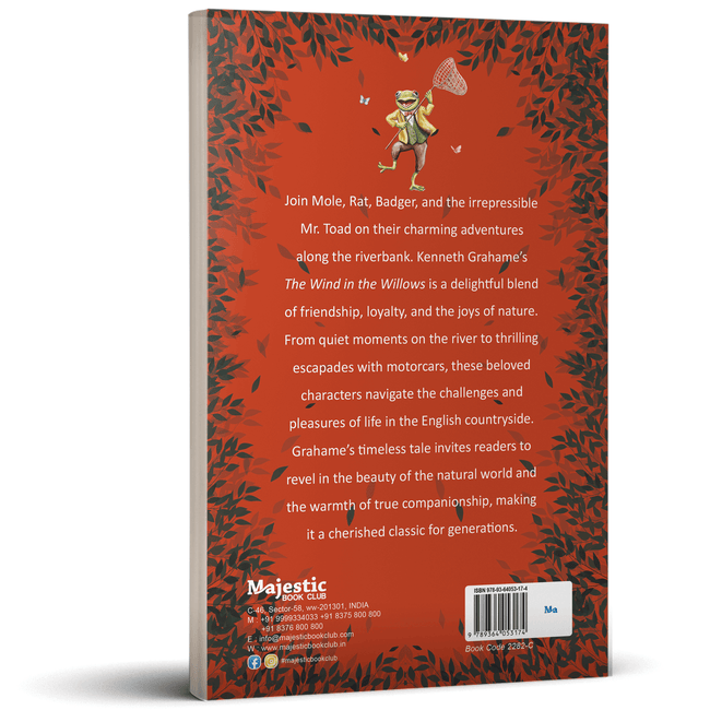 The Wind in the Willows – Adventure Classic – Unabridged & Complete (160 Pages) – Fiction Novel for Readers of All Ages