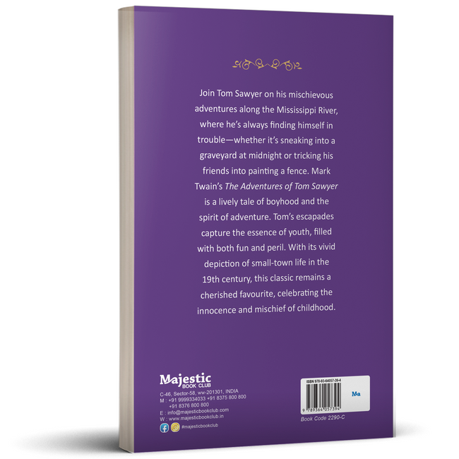 The Adventures of Tom Sawyer | Adventure Children’s Classic for Boys and Girls | Unabridged & Complete (240 Pages) | Fiction Novel for Readers of All Ages