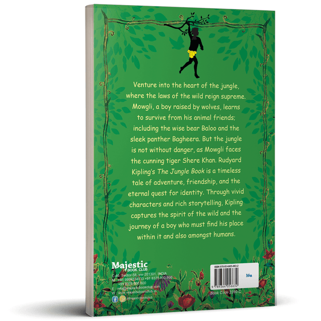 The Jungle Book – Children’s Classic – Unabridged & Complete (160 Pages) – Fiction Novel for Readers of All Ages