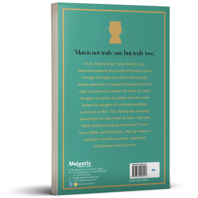 The Strange Case of Dr Jekyll and Mr Hyde | Horror & Mystery Classic | Unabridged & Complete (224 Pages) | Collection of Spine Chilling Stories | Suspense Fiction Novel for Readers of All Ages